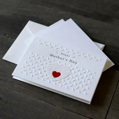 メッセージカード ミニサイズ 【封筒・中紙付】母の日用・Happy mother's Day 89×60mm