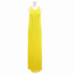 Jil Sander ノースリーブ ドレス ワンピース イエロー イエロー ドレス Jil Sander(ジルサンダー) ワンピース