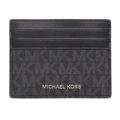 【新品】 [マイケルコース] MICHAEL KORS 小物(カードケース) 36U9LCRD1B ブラック クーパー シグネチャー トール カードケース メンズ レディース [アウトレット品] [ブランド] [並行輸入品] 0
