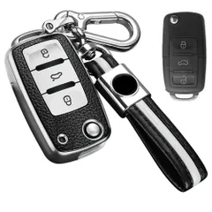 【在庫セール】キーカバー 3ボタンTPU スマートキーケース フォルクスワーゲン フォルクスワーゲン用 専用設計 キーケース キーホルダーキーケース [LETINGFAR]