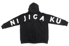 [중고] 아우터웨어 데카 NIJIGAKU 파커 블랙 프리 사이즈 [러브라이브! 니지가사키 학원 스쿨 아이돌 동호회]