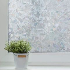 【特価商品】水で貼れる 貼ってはがせる UVカット 断熱 保護フィルム 単方向透視 遮光フィルム 静電気吸着タイプ 小窓 目隠しシート おしゃれ ガラスフィルム 目隠しフィルム （シルバーグレー 窓ガラス めかくしシート 90x200cm） 窓 Rabbitg