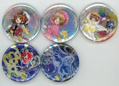 【中古】バッジ・ピンズ 全5種セット ホロ付き缶バッジ 「ガシャポンくじ カードキャプターさくら あそーとこれくしょん～アニメ25年記念ver.～2」 C賞