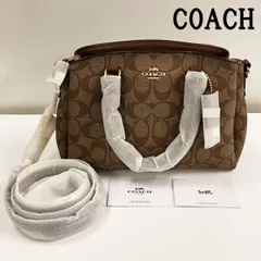 COACH　コーチ　2WAY　バッグ　シグネチャー　ミニリリー