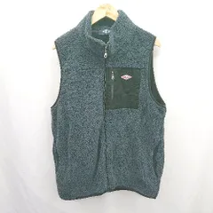 ◇ ⊇ ボール 防寒性良好 ノースリーブ ウールベスト サイズLL ネイビー系 メンズ E  【1507250003625】