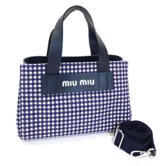 2025年最新】miumiuギンガムチェックの人気アイテム - メルカリ