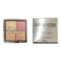 【中古品】ディオール Dior バックステージ フェイス グロウ パレット 004 ローズゴールド A84216R3F