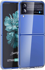 Galaxy Z Flip3 5G ケース サムスン Samsung ギャラクシー Z フリップ3 5G ソフトケース 【ELMK】クリスタル クリア 透明 TPU素材 保護カバー Galaxy Z Flip 3 5G 対応 ::86295