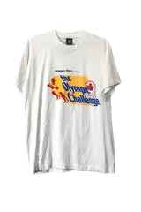 【激レア】Häagen-Dazs ロゴ グリーン Tシャツ 90s Haagen Dazs WoodStock Logo T-shirt XL Burgundy – NO BURCANCY