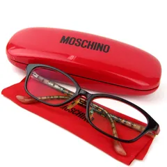 モスキーノサングラスM3566-S レディースネイビーイタリア中古