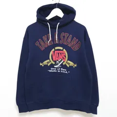 M 90s VANS バンズ スウェット パーカー オーセンティック USA製