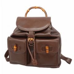 グッチ(Gucci) グッチ リュック・デイパック バンブー 003 2058 0016 レザー ブラウン レディース