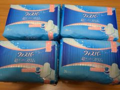 ウィスパー　超すっきりスリム　26枚入　4袋セット