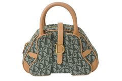 美品 Christian Dior ディオール サドル トロッター ハンドバッグ クリスチャン・ディオール Christian Dior トロッターサドル