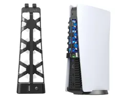 【人気商品】Ultra 5 PS5外部自動冷却ファン、USBターボクーラー自動温度センサー制御ラジエーター熱排気PlayStation HDおよびDigital用 ElecGear