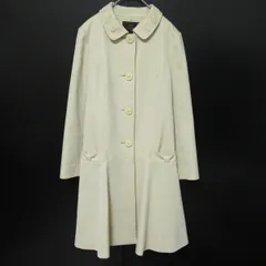 トッカ TOCCA ロングコート ステンカラーコート リボン 花ボタン レディース [x972768ss]