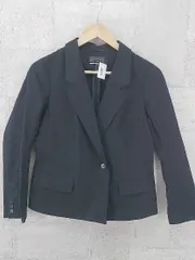 ◇ G.V.G.V. ジーヴィジーヴィ × UNIQLO ユニクロ シングル 1B  テーラード ジャケット M ブラック レディース  【中古】 【1002800085606】のサムネイル
