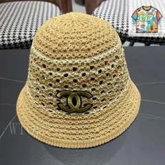 【今日WTO】CHANEL ストロー フィッシャーハット-BP40