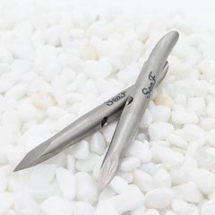 SeaF（シーフ） 64チタン　銛先チョッキ　３面カット　銀色(２本)　手銛
