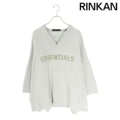 フォグ  ESSENTIALS Heavy Jersey Football Tee VネックラバーロゴTシャツ メンズ XLのサムネイル