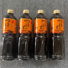 にんべん つゆの素 1L　つゆのもと　1000ml×4本セット　3倍濃