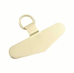 ステンレス製 金運 ストラッパー ストラップホルダー ストラップホール ゴールド