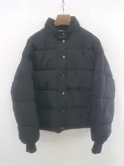 ◇ earth music&ecology 長袖 中綿 ジャケット サイズF ブラック レディース E  【1304050004445】