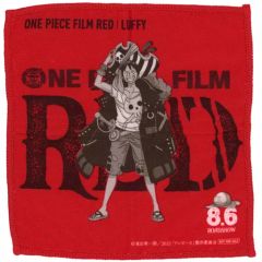 [중고] 잡화 원숭이·D·루피 오리지널 핸드 타올(제1탄) [원피스 FILM RED×안녕하세요] 대상 상품 구입 특전