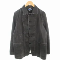 ユナイテッドアローズ UNITED ARROWS ブルーレーベル デニム ジーンズ ジャケット カバーオール 無地 シンプル グレー Ｍ ■SM3 /MMのサムネイル