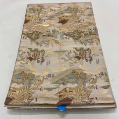 丸帯 アンティーク ヴィンテージ 金帯 406cm 花嫁衣装 貸衣装 中古 リサイクル 結婚式 婚礼 着付け 舞台 きもの 着物 3409