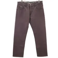 ARMANI COLLEZIONI アルマーニコレッツォーニ P50 ナロー カラー デニムパンツ W31 パープル メンズ 古着のサムネイル