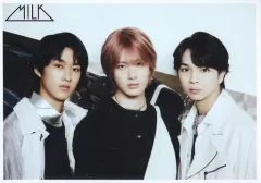 【中古】生写真(男性) M!LK/塩崎太智・曽野舜太・山中柔太朗/横型・バストアップ/「M!LK SPRING TOUR 2021 “energy”」生写真セット-25杯目-