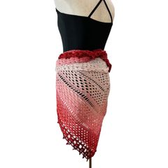 バレエショール＜Nikiya／ニキヤ＞　大判　三角ショール　コットン