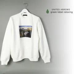 新品 UNITED ARROWS ユナイテッドアローズ GL ダリ クルーネック スウェット トレーナー M  -919c
