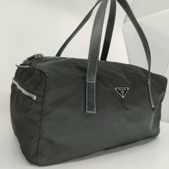 PRADA プラダ ミニボストンバッグ テスートナイロン 黒 S1104 - メルカリ