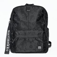 未使用 marimekko ジップ トップ バックパック ウニッコ チャームつき