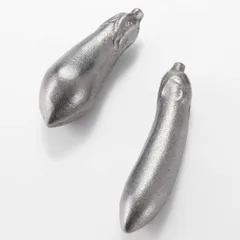 【在庫処分】33003 2個入 南部鉄器 9cm・7.5cm 鉄 鉄茄子2本組 Iwachu 岩鋳