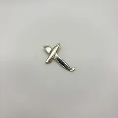 Tiffany & Co. ティファニー パロマピカソ　キス　スターリングシルバー クロス型ペンダント　ペンダントトップ