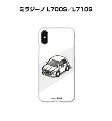 車種別ボディカラーが選べるiPhoneケース ダイハツ ミラジーノ L700S／L710S