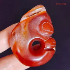 古玉 和田玉(ホータン)細工透かし彫り 古代龍鳳紋 根付 緒締玉 提げ物装飾品 古玉 和田玉(ホータン)細工透かし彫り 古代龍鳳紋 根付 緒締玉