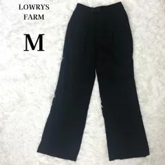 【美品】ローリーズファーム ワンタック スラックス Mサイズ 黒