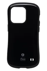 iFace First Class Standard iPhone 14 Pro ケース (ブラック)【アイフェイス アイフォン14pro 用 iphone14プロ 用 カバー 韓国 耐衝撃 ストラップホール】 [ブラック・iPhone14 Pro専用]
