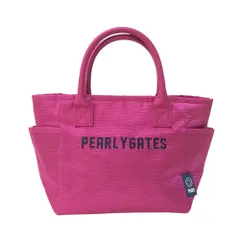 美品良品！レア希少　大人気パーリーゲイツ　カート型キャディバッグ　カートバック 美品】パーリーゲイツ ニコちゃん総柄 カートバッグ - メルカリ