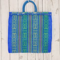 メキシコ製 メルカドメッシュトートバッグ（М）015