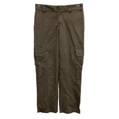 Dickies ワークパンツ W30 ブラウン系 ディッキーズ ジップアップ カーゴパンツ ワーク ボトムス 古着卸 アメリカ仕入 2509-56