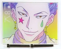 【中古】アクリルスタンド・アクリルパネル ヒソカ Ani-Art clear label 第3弾 A6アクリルパネル 「HUNTER×HUNTER Ani-Art アニメイトフェア in 2023」