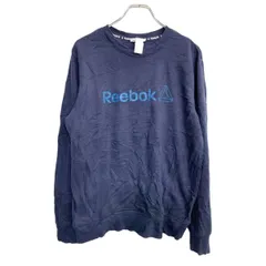 Reebok スウェット トレーナー Sサイズ リーボック ネイビー 古着卸 アメリカ仕入 t2410-3531