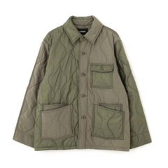 EXPANSION × AVIREX / 2tone quilte cover jacket