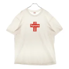 SUPREME (シュプリーム) 20AW Cross Box Logo Tee クロスボックスロゴ 半袖Tシャツ カットソー ホワイト