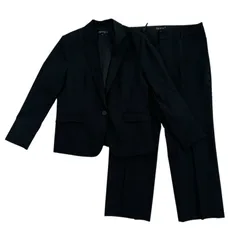 k極美品！INDIVI　パンツスーツセットアップ　サイズ42　XL　黒 k様専用極美品！INDIVI パンツスーツセットアップ サイズ42 XL